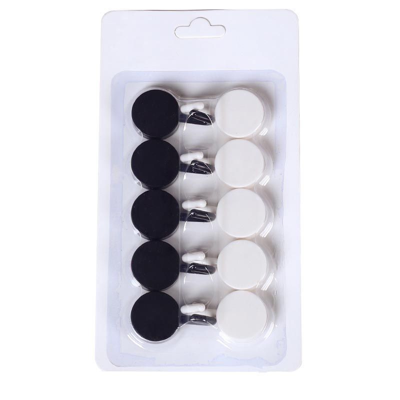 blanc noir 10pcs Chine