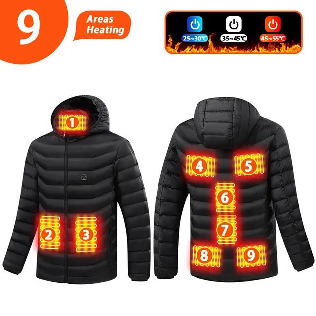 9 areas black jacket