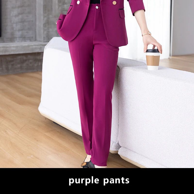 pantalon violet