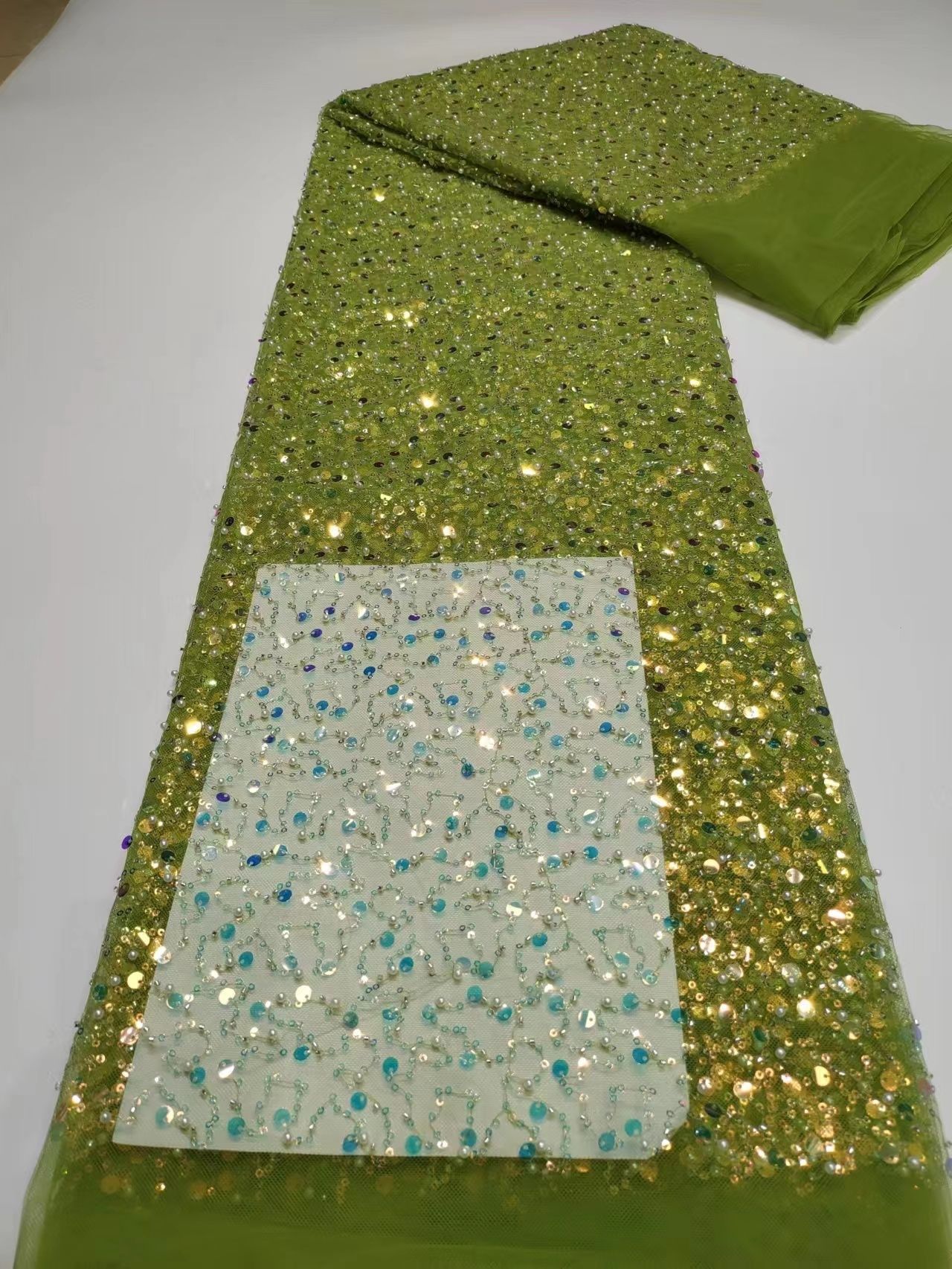 52multicolour Sequin-One Yard Or 90 Cm