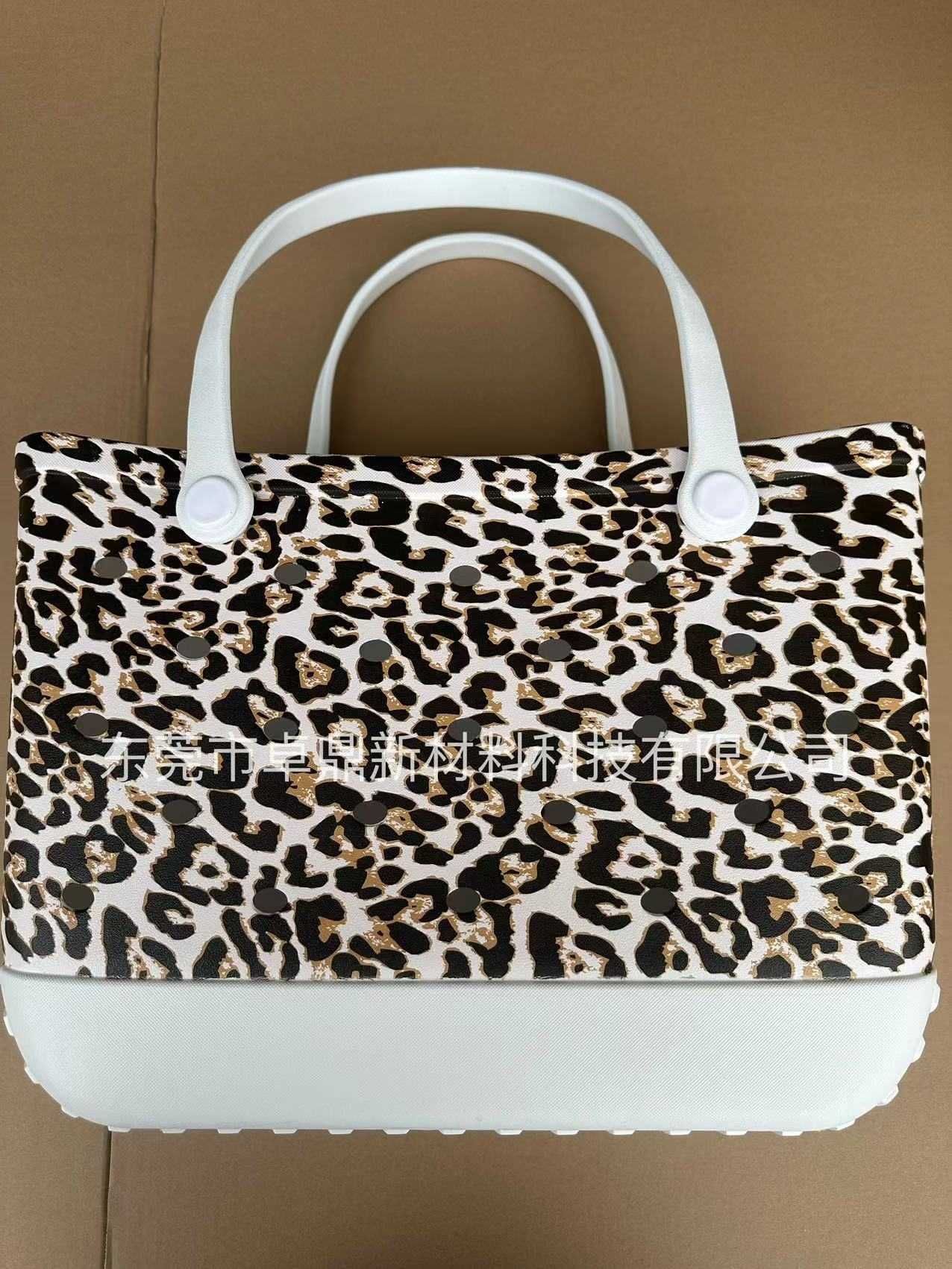 leopard print on white background