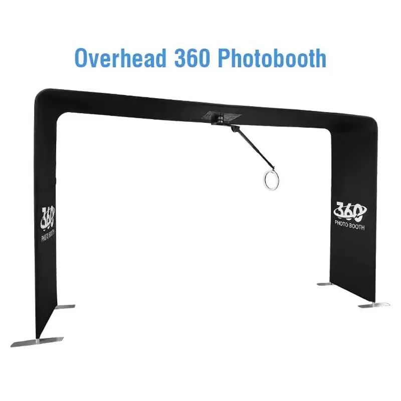 Led Stage Lighting Overhead 360 Photo Booth Fill light Machine Camera Ipad Selfie VideoTop Spinner 360 Degree Photo Booth