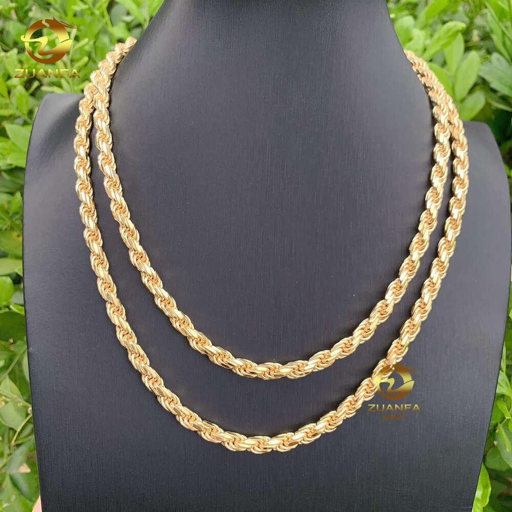 Gold-6mm 22-Zoll-Necklace