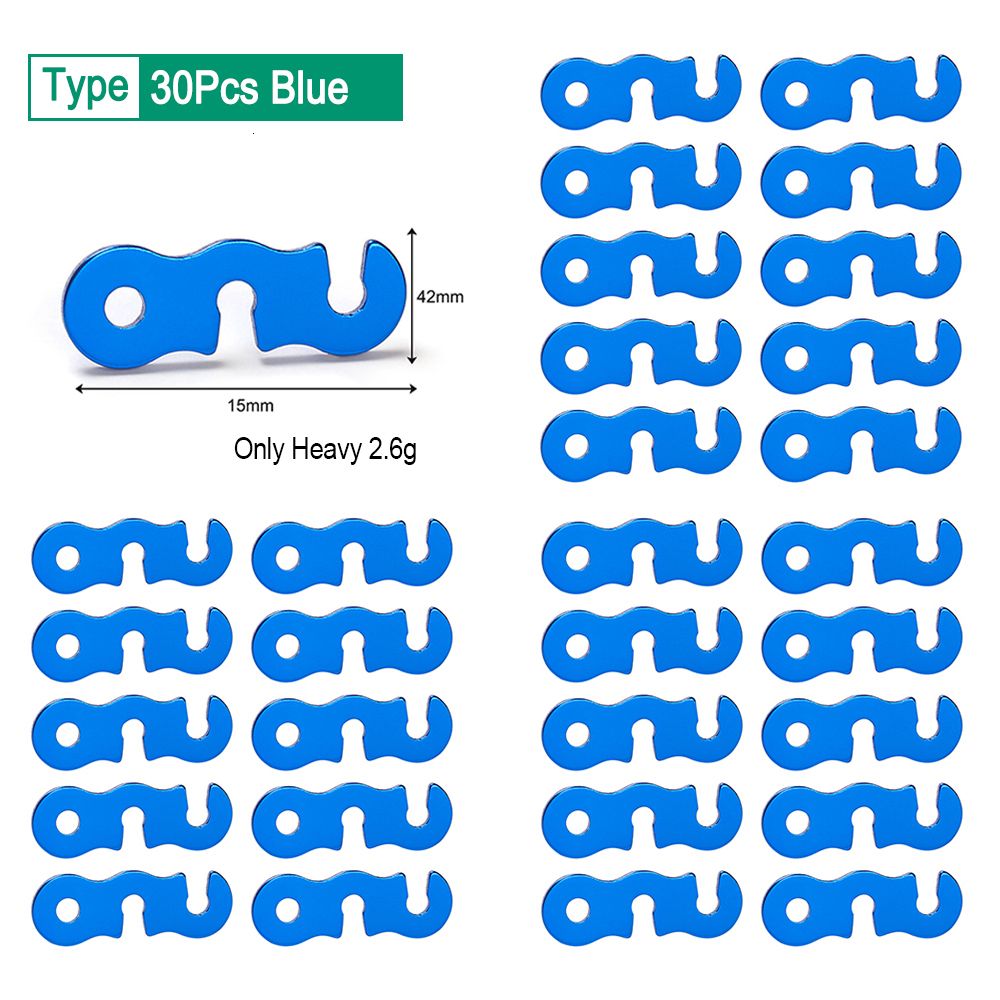 30pcs Blue