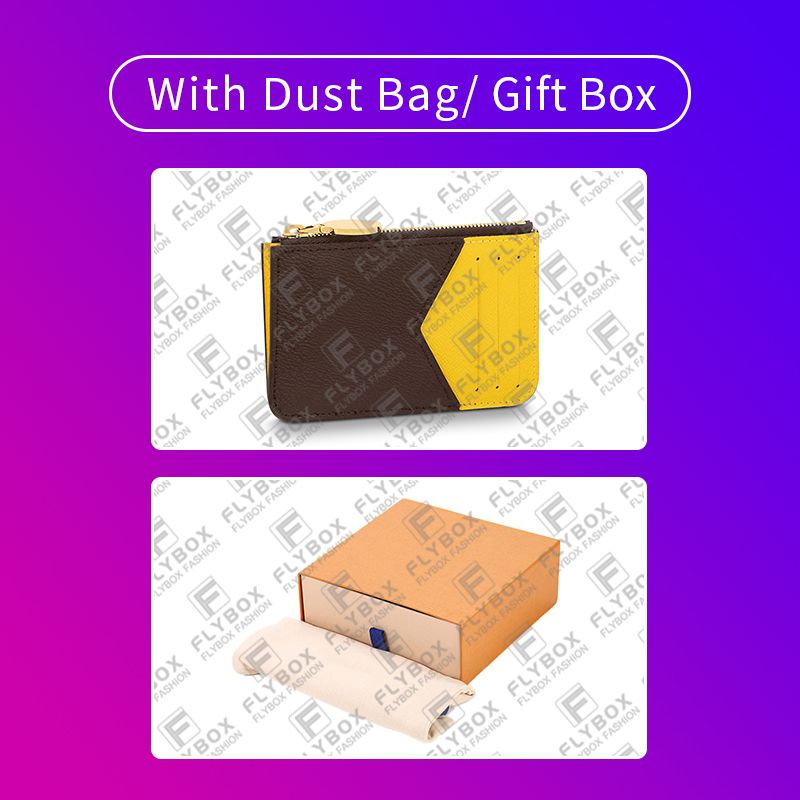 Brown yellow & with dust bag & box