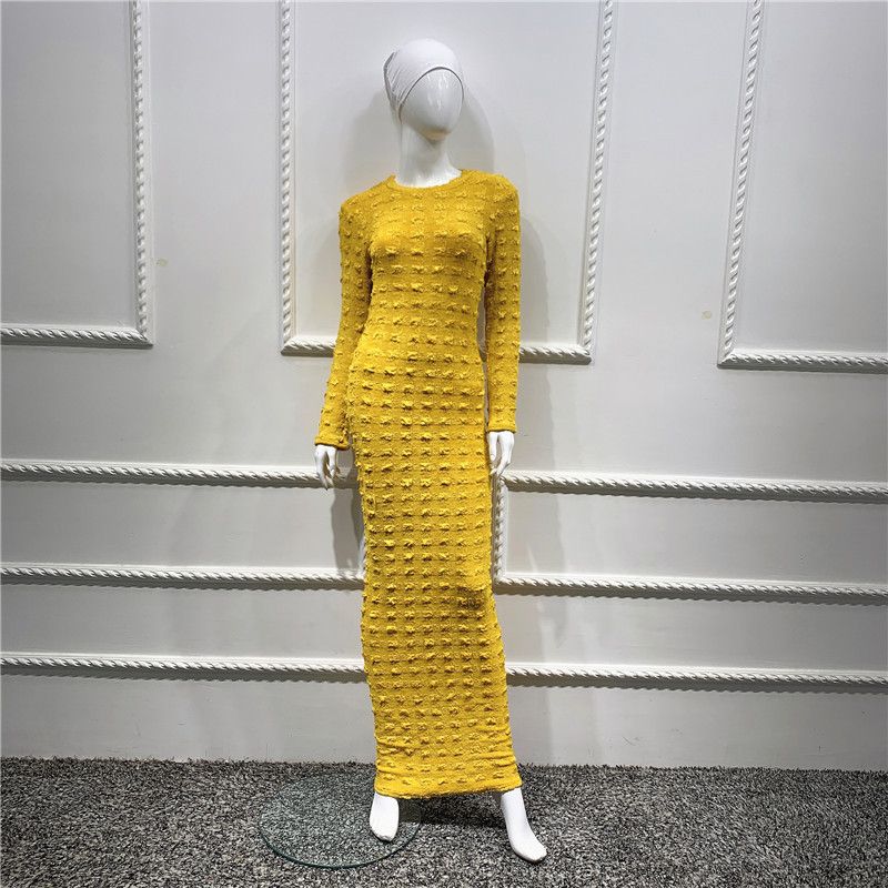 yellow dress One Size