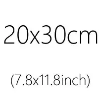 1lot (5pcs) 20x30 см.