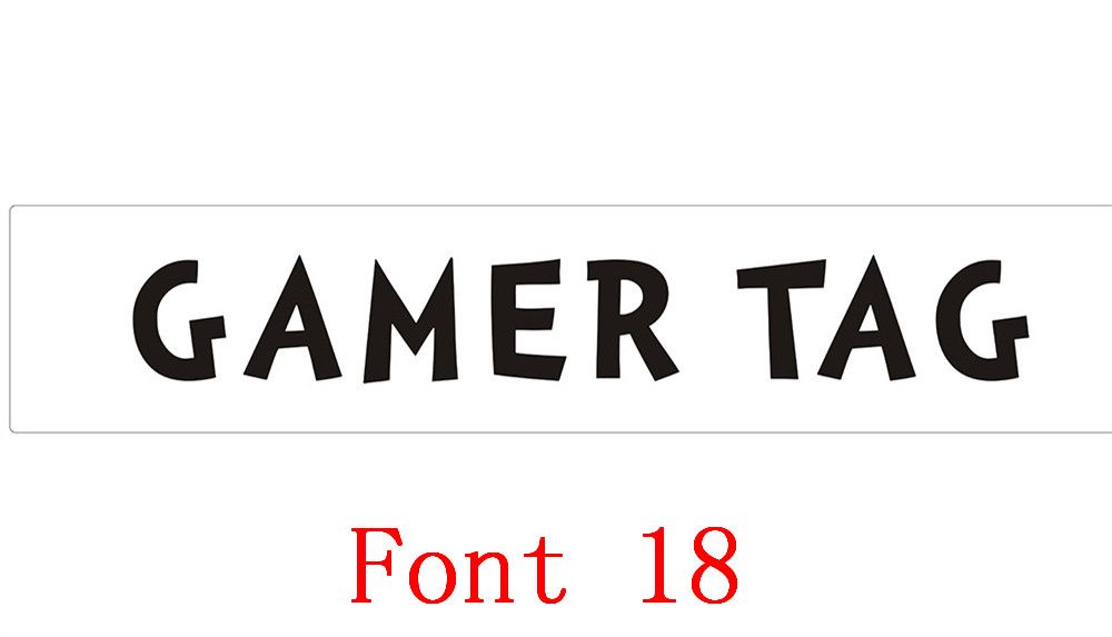 Font 18