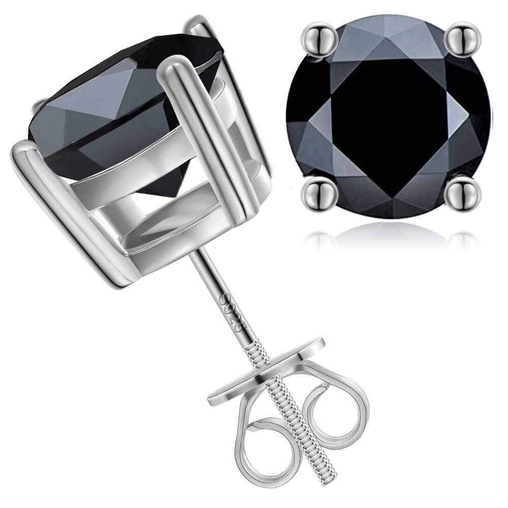 Seçenekler: Toplam 6mm 1.6Ct-Black