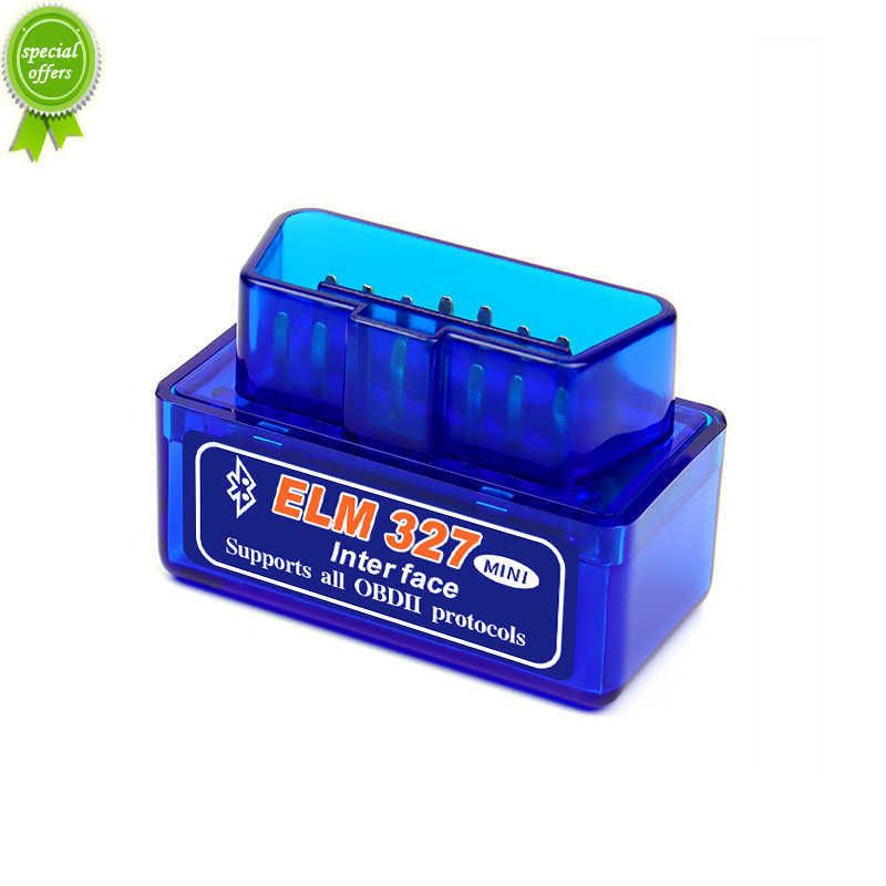 New Super Mini ELM327 Bluetooth V1.5 PIC18F25K80 ELM 327 V1.5 OBD2 Scanner  Universal Disgnostic Tool Android IOS From Skywhite, $4.35
