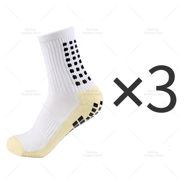 3 pairs white