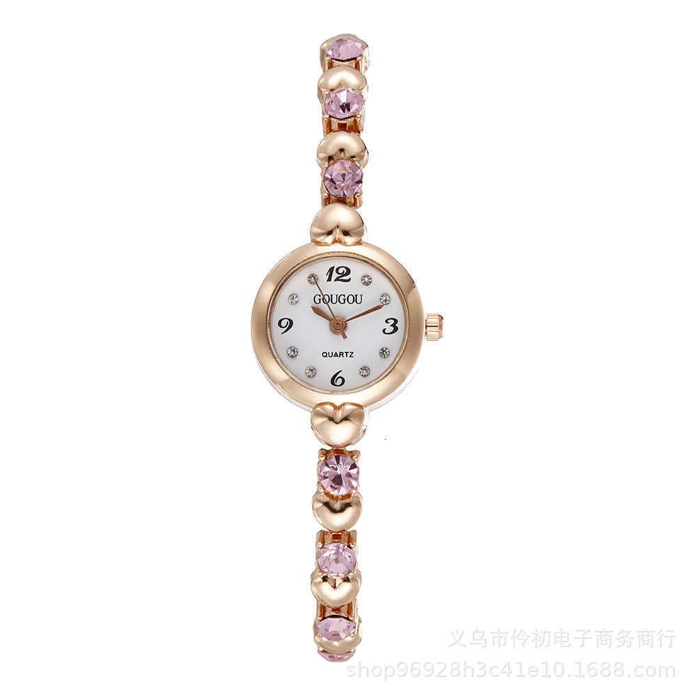 Rose Gold Pink Single Watch