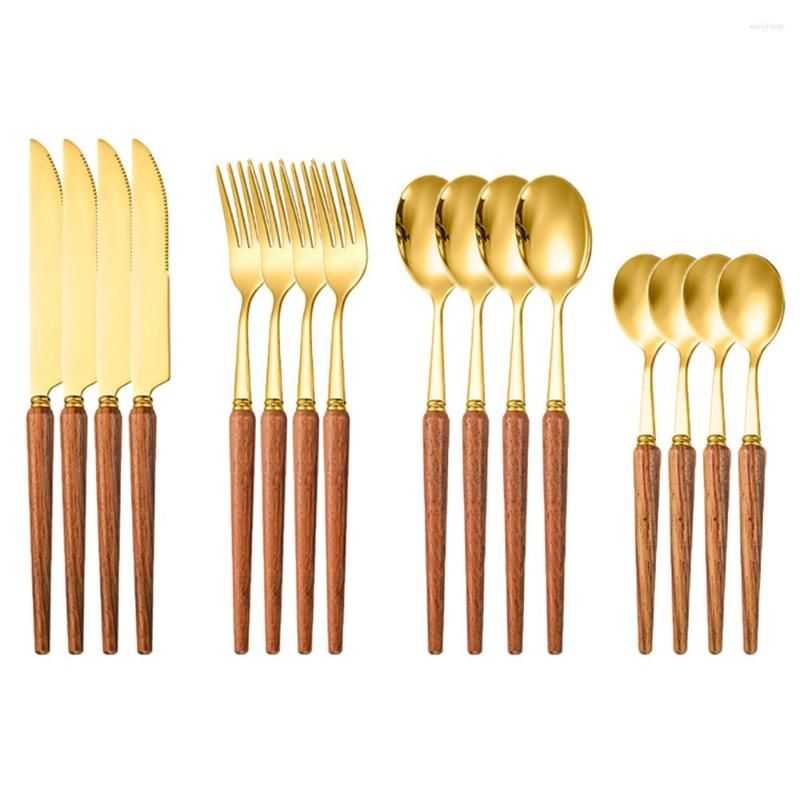 16pcs gold