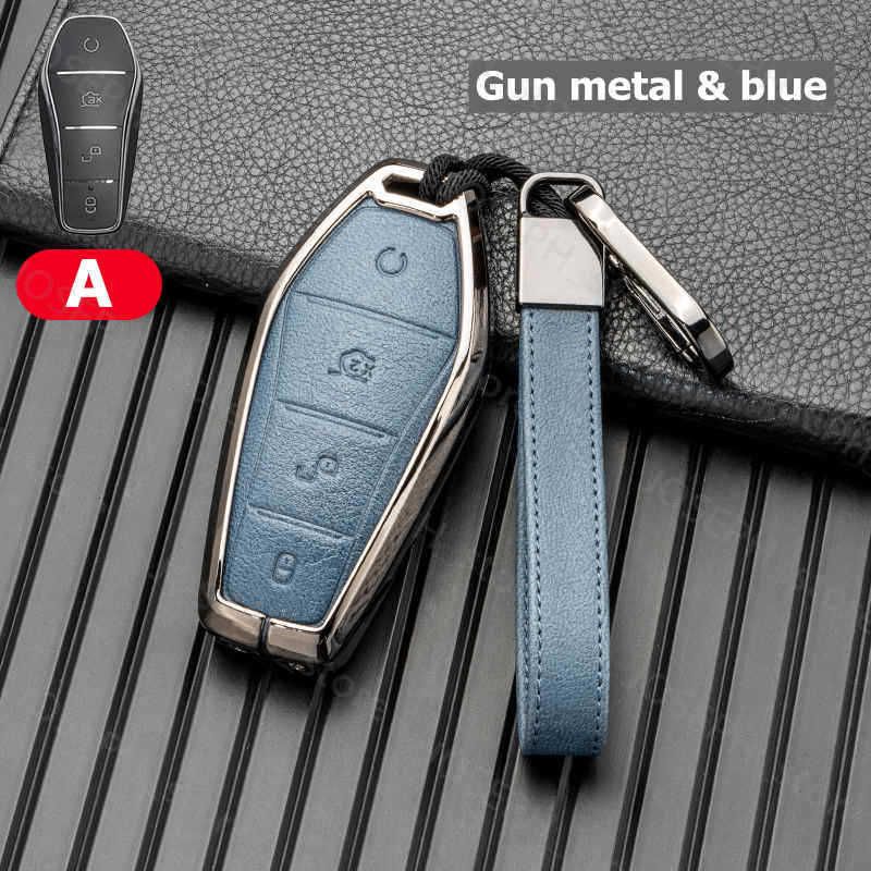 a - Gun Metal Bleu