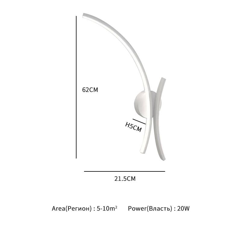 Branco de 62 cm branco