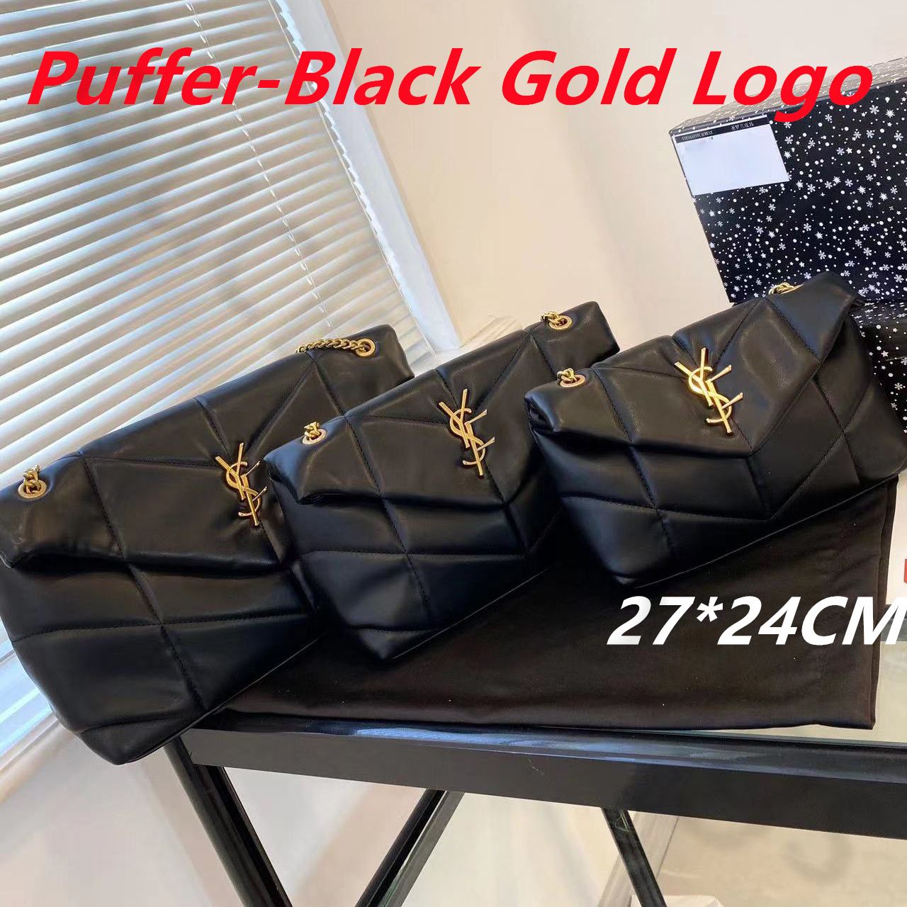Puffer-Black Gold s