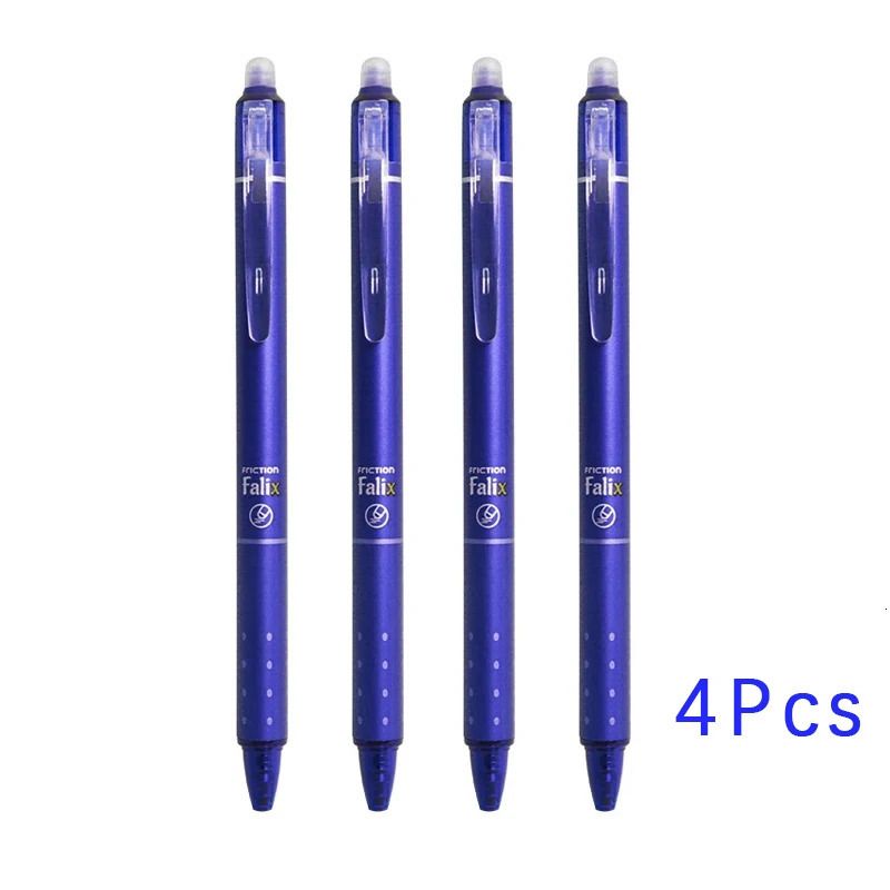 4pcs Blue Pen E