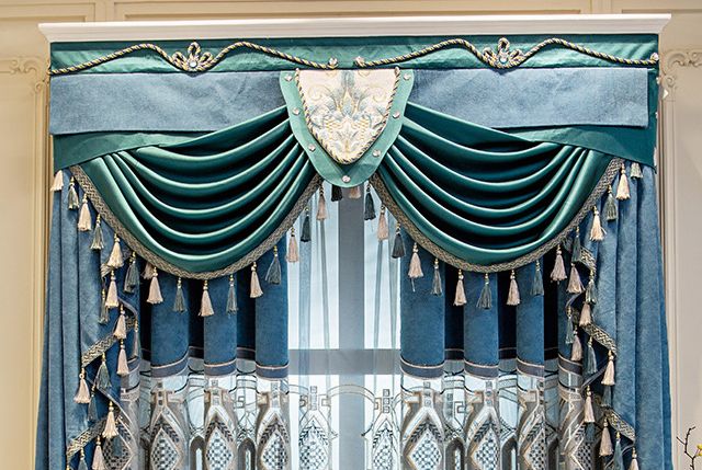 Blue Valance