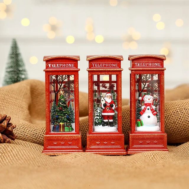 Telephone Booth-Santa Claus