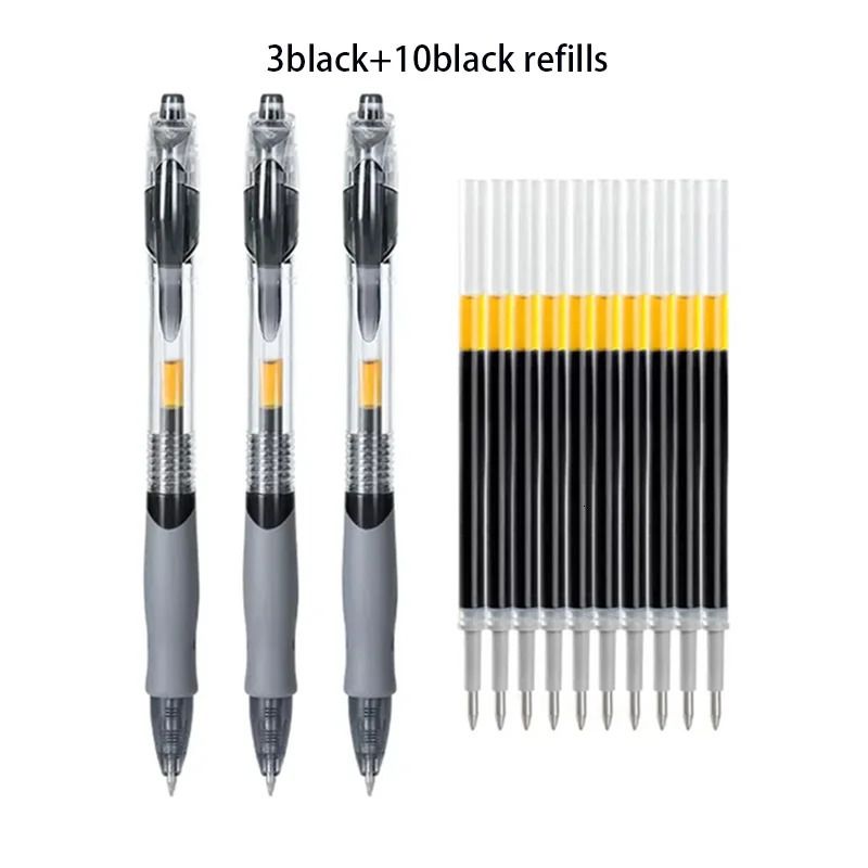 Black-3Pen-10refills