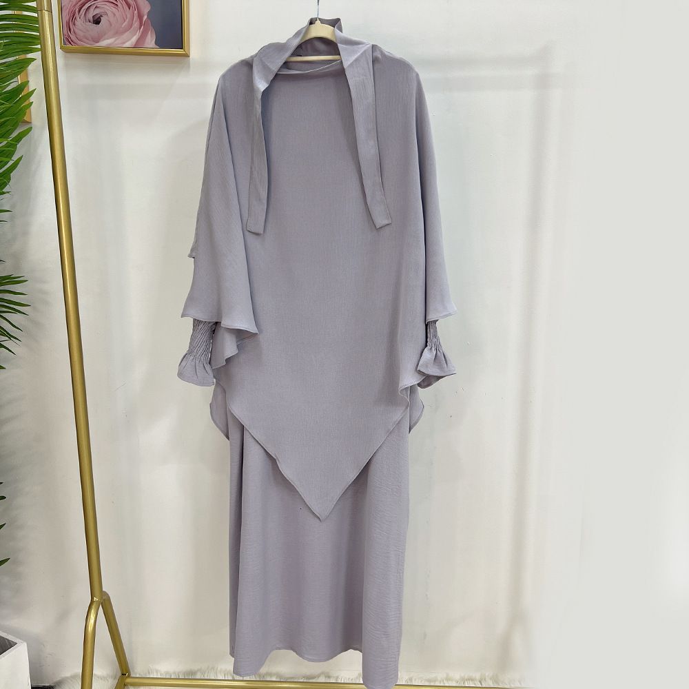 L.gray 2 Piece set-xl-xxl