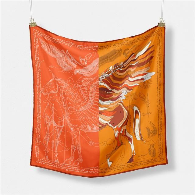 ORANGE Китай 53CM х 53см