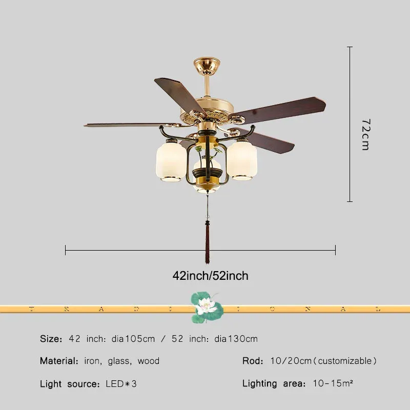 110V 42inch Gold-3-wood