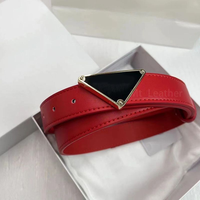 5# Buckle Gold Buck Red Belt