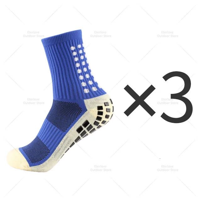 3 pairs blue