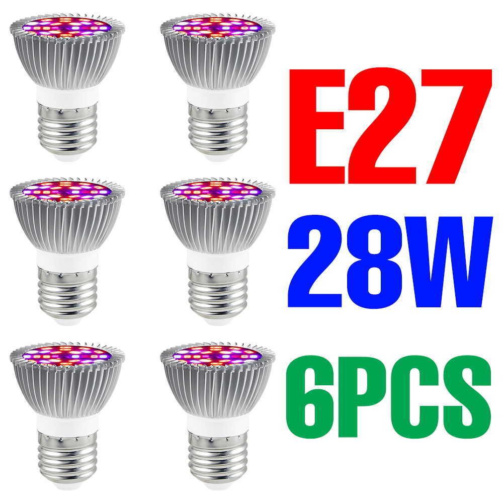 E27 28W 6pcs