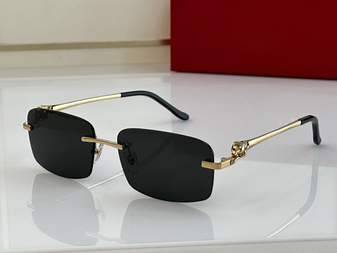 Stylish Unisex Rimless Sunglasses Mens With UV400 Lens And Random Matching  Box 0137S From Wangyanan1212, $43.11