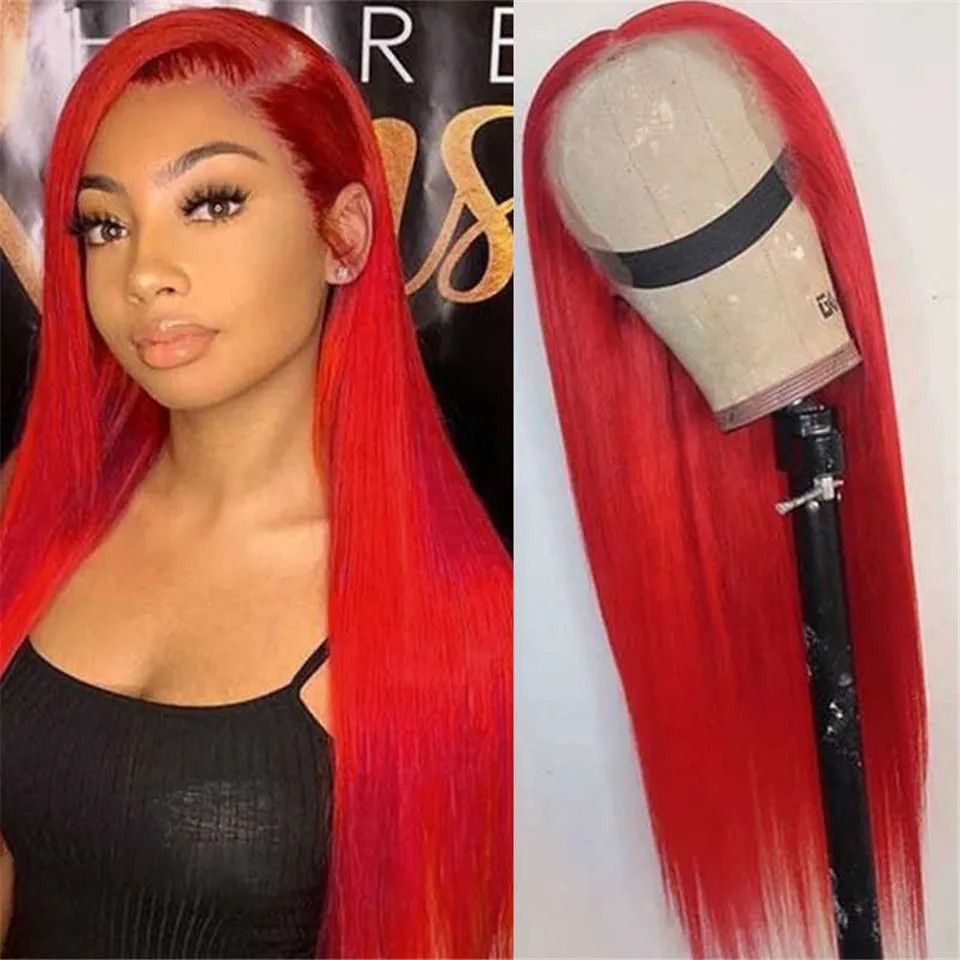 30 Inch Highlight Wig Human Hair Hd Lace Frontal Wig
