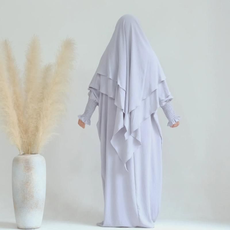 1 Lightgrey Jilbab Set