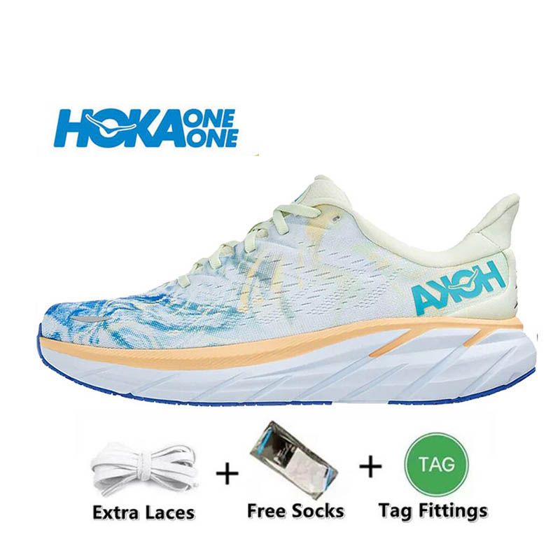 Hoka One One Bondi 8 Clifton Athletic Shoes Runner Hokas Carbon X2