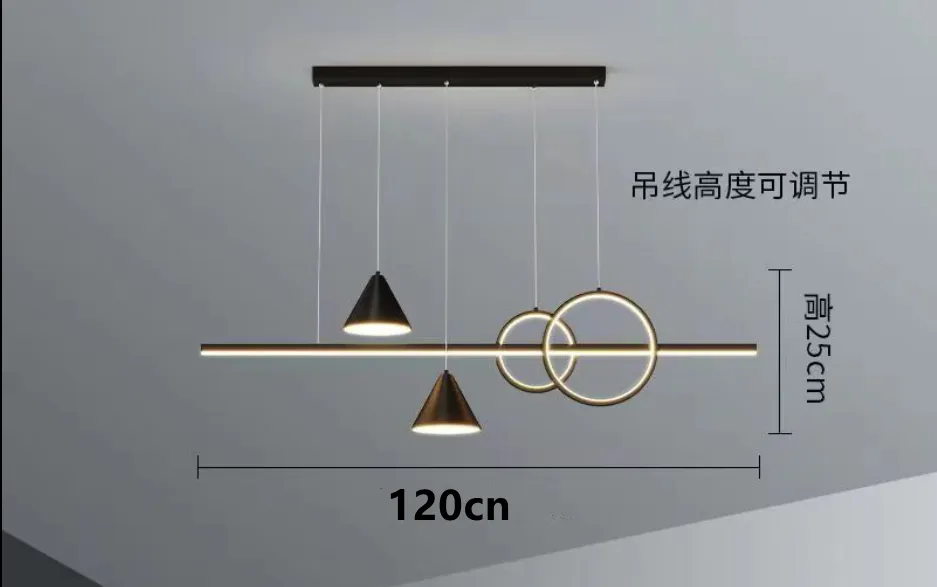 czarny 120 cm zimny biały 6000k