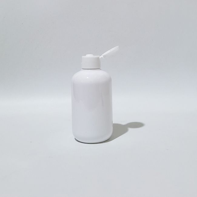 200 ml witte fles wit plastic