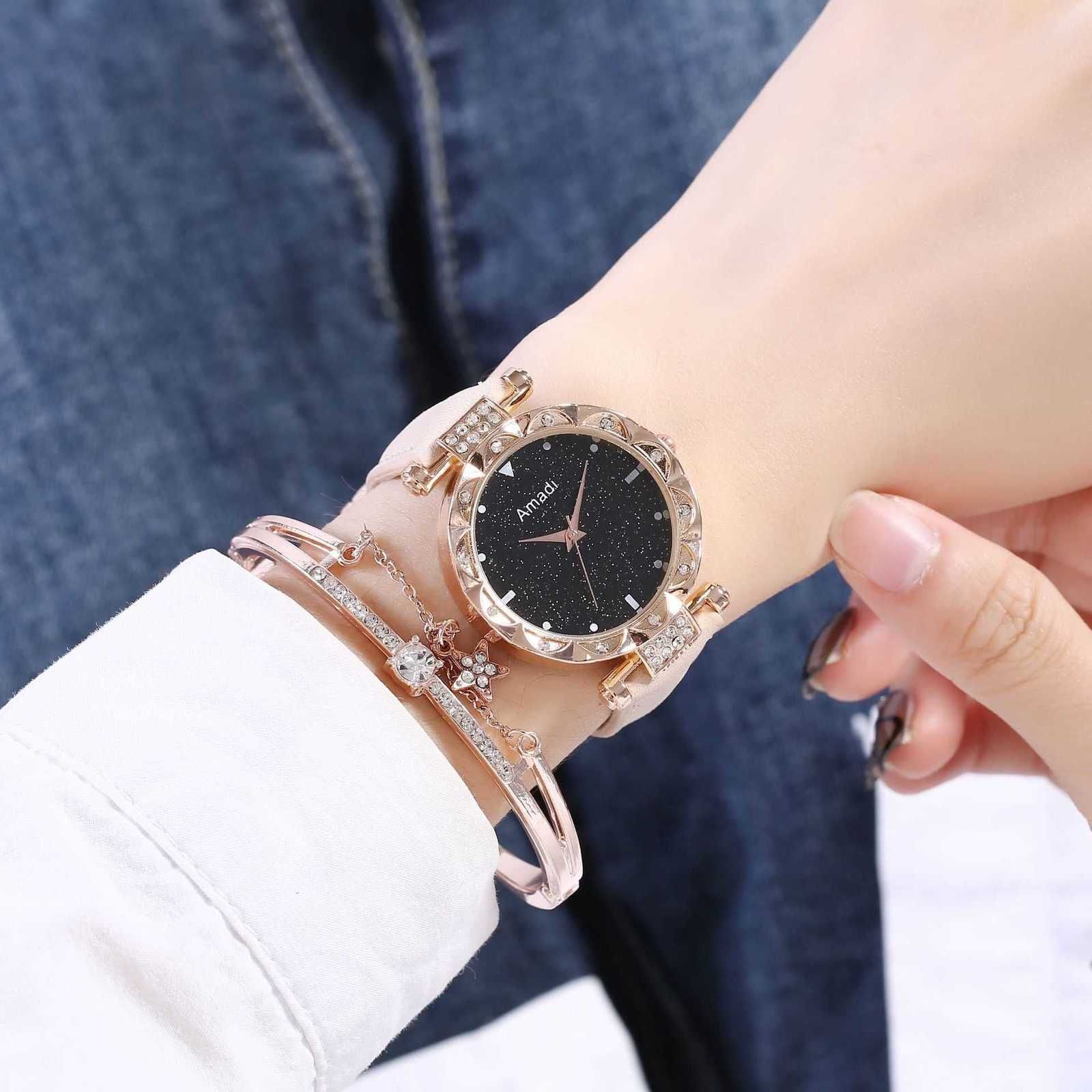 Montre beige + bracelet