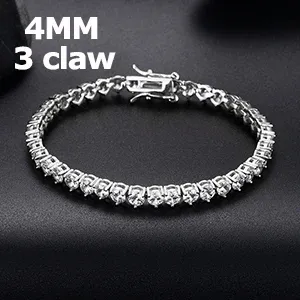 7 cali Chiny 3 Claw Silver