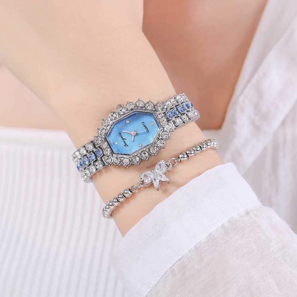 blue + bracelet