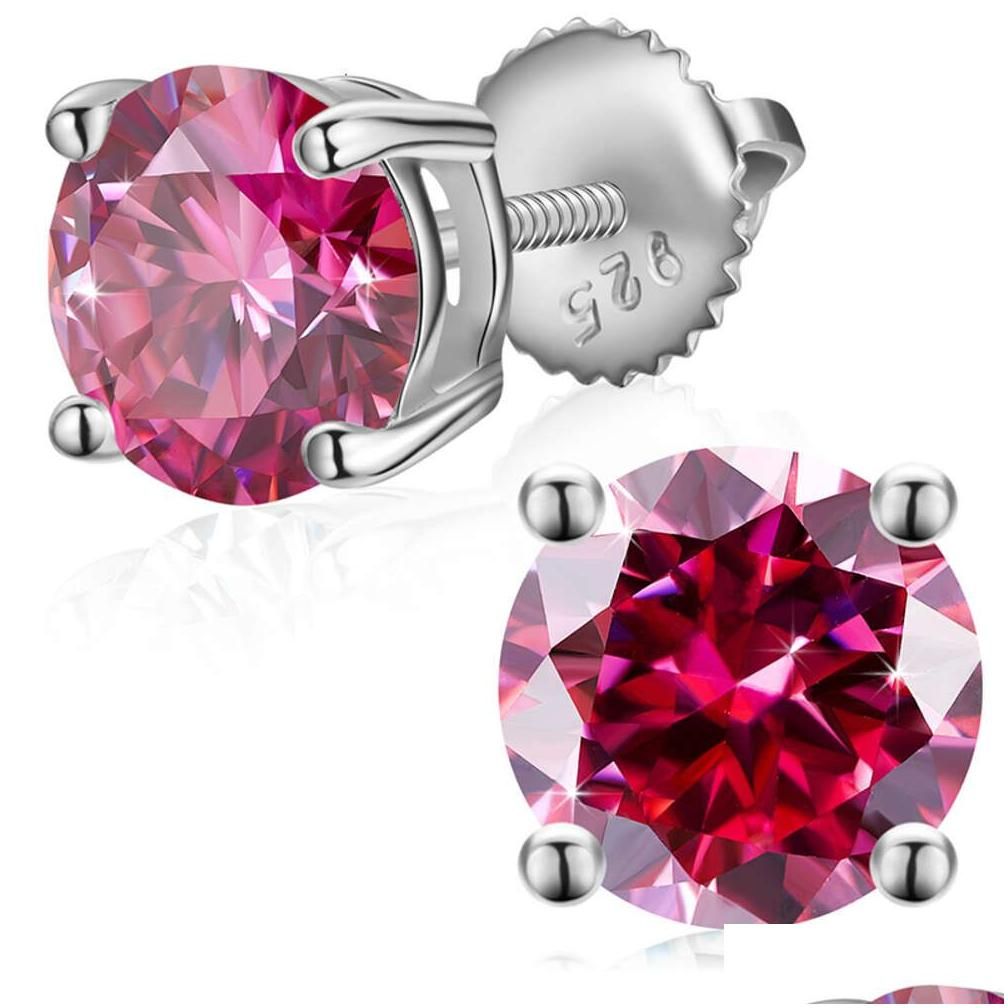 6.5mm Toplam 2Ct-Pink