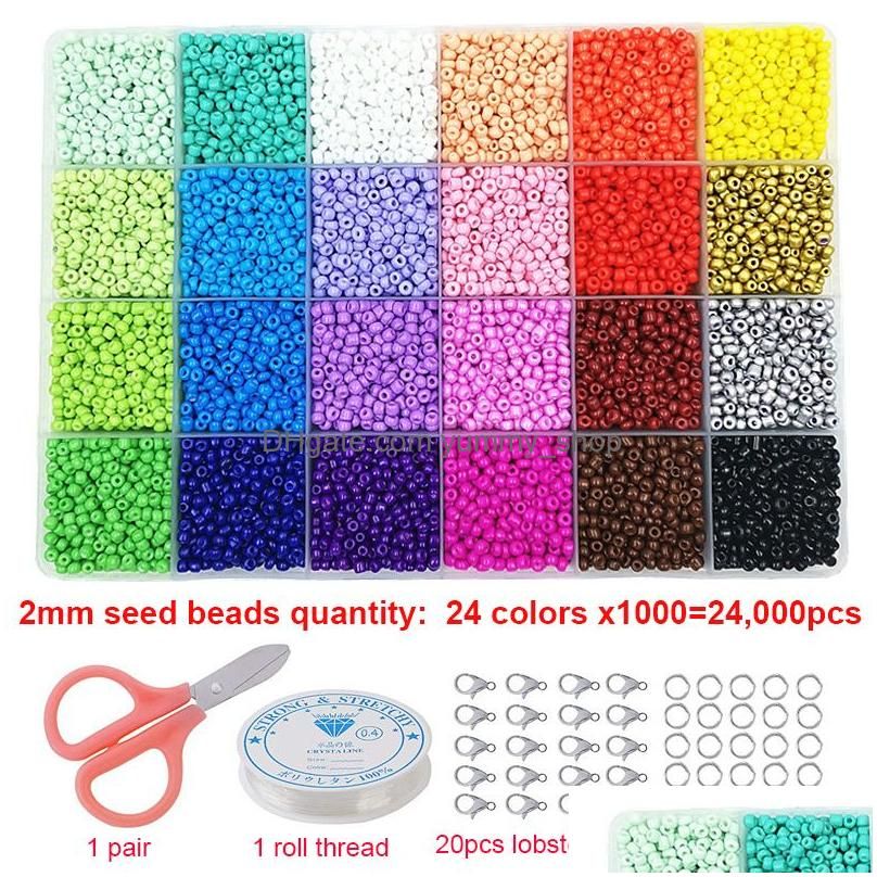 24 Farben – 05 – 2 mm Perlen