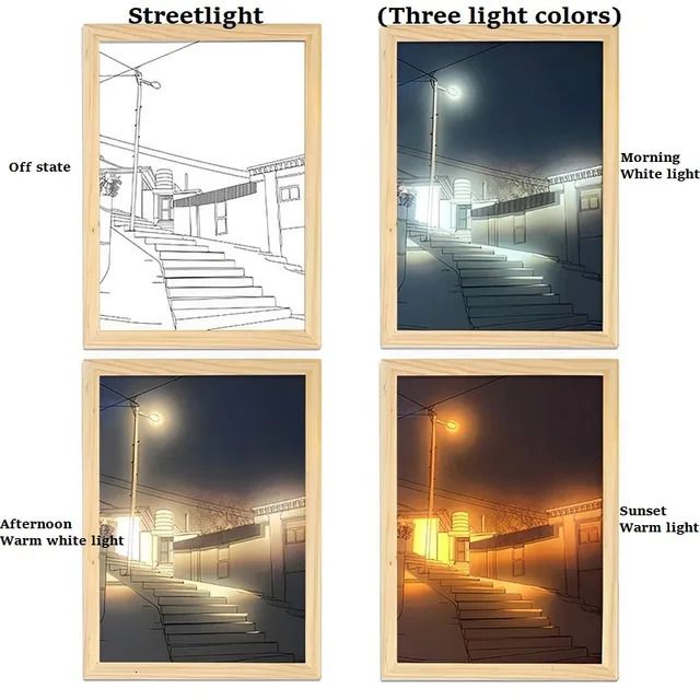I Streetlight-L 31x22cm