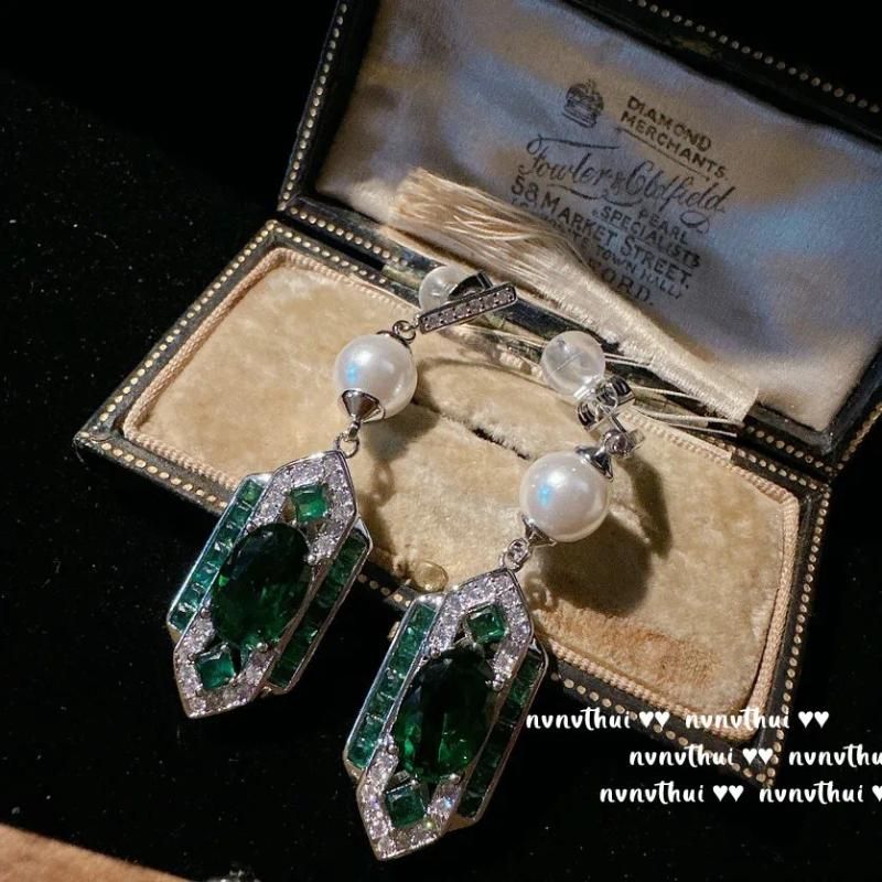 Boucles d'oreilles zircons