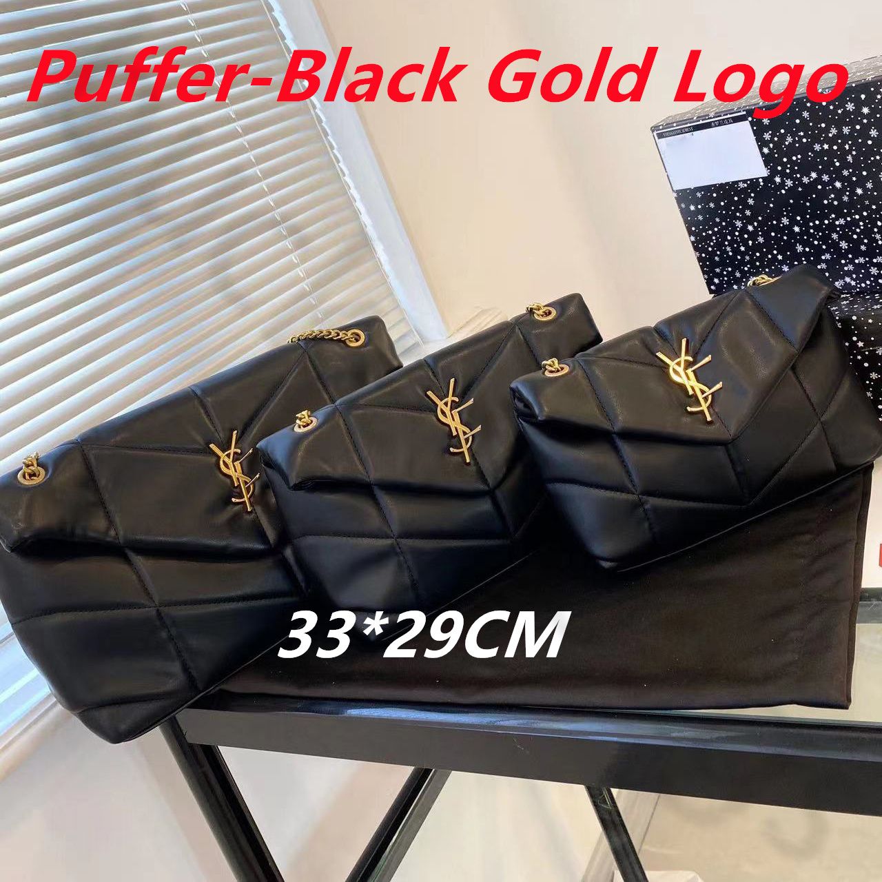 Puffer-Black Gold m