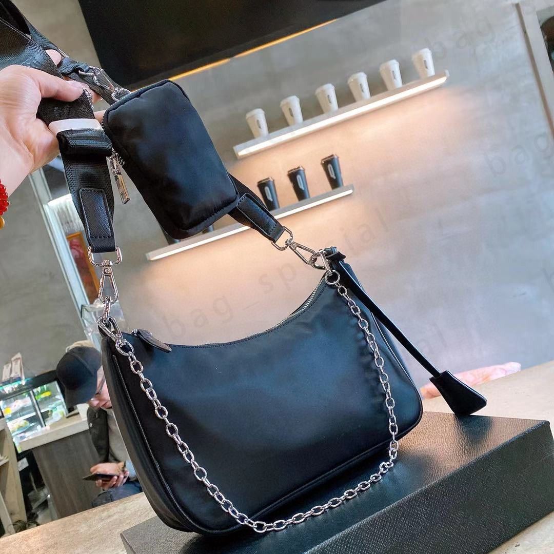 Designer Bags Re Edition Nylon Chain Shoulder Bag Crossbody Bag