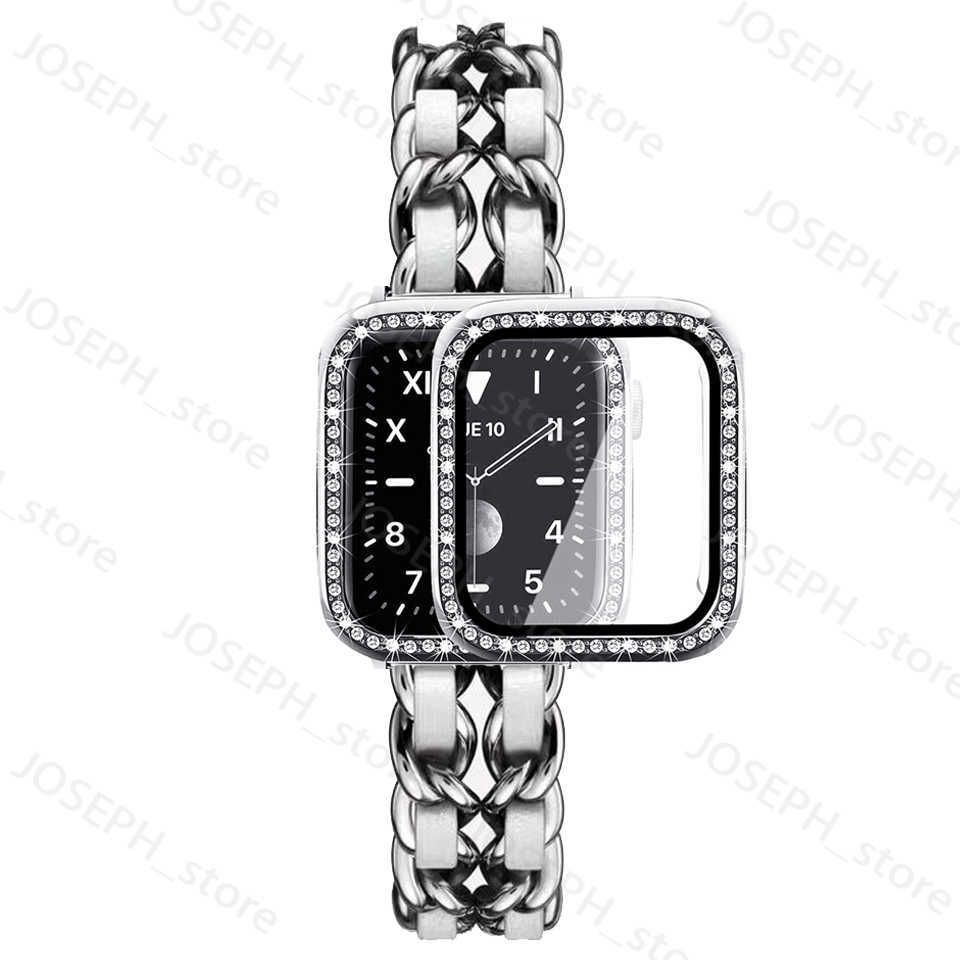 Silver White Case-For Apple Watch 44mm