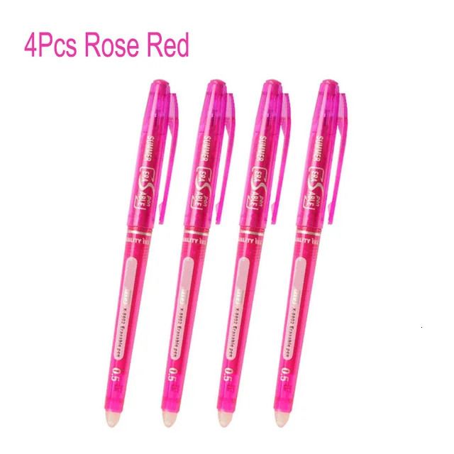 4pcs Rod Red