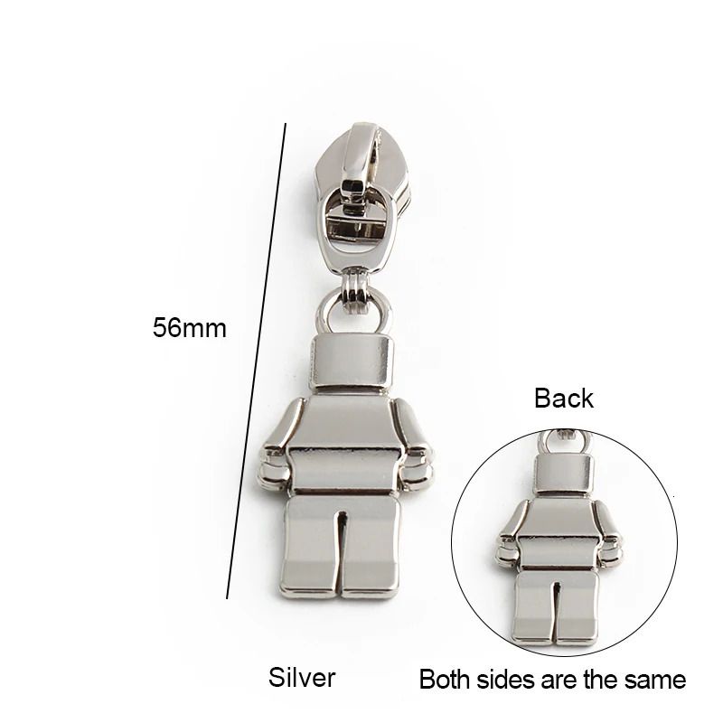 Robot Silver-50 Pieces