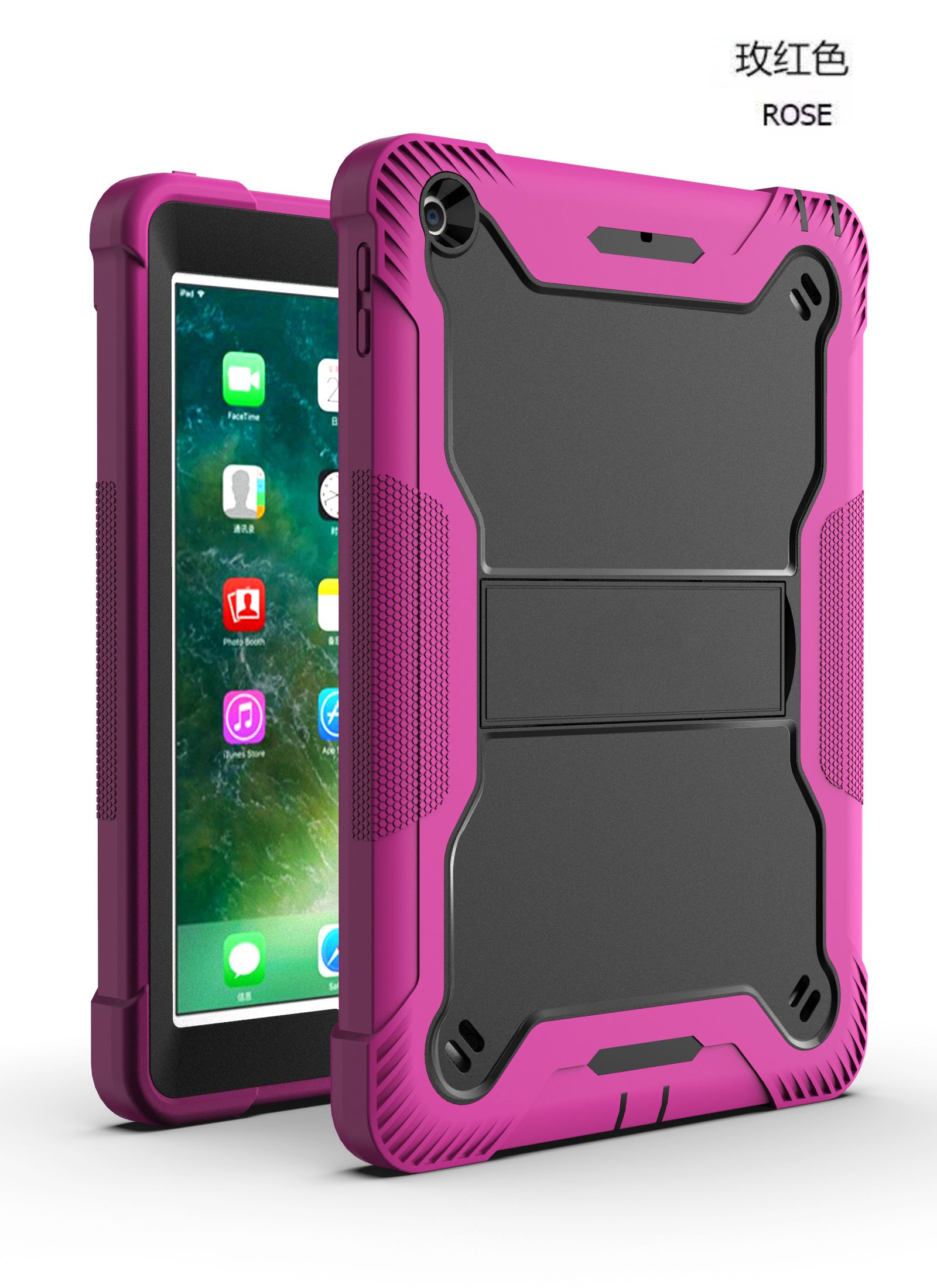 Kickstand 8 Inch Tablet Case Cover For Ipad 2 3 4 TCL Tablet 10 5G Tab 8 4G  N9132 Heavy Duty 3 Layers Multi Functional Protection Tablet Acessories PC  And Silicone Material From Buildincase, $6.9