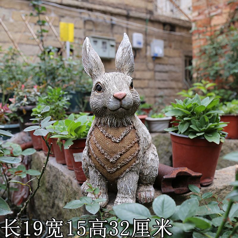 Sitting style rabbit